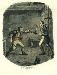 Salvataggio tempestivo di Pip, Grandi Speranze, c.1885